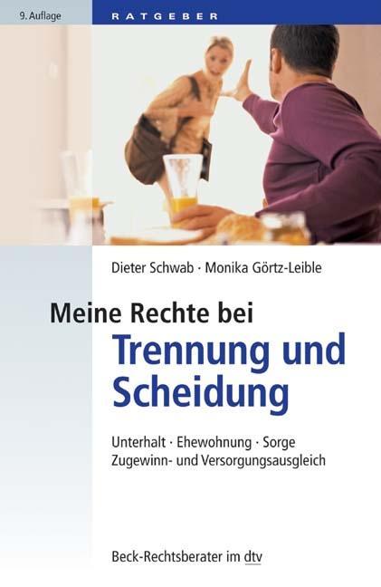 Knjiga Meine Rechte bei Trennung und Scheidung Dieter Schwab