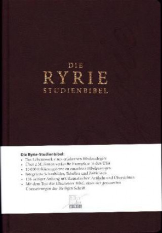 Kniha Ryrie-Studienbibel - ital. Kunstleder Charles C. Ryrie