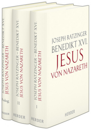Carte Jesus von Nazareth, 3 Bde. Joseph Ratzinger