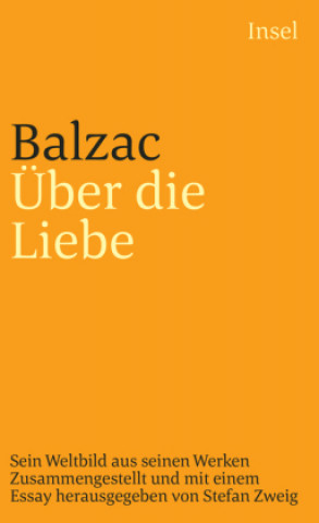 Kniha Über die Liebe Honoré de Balzac