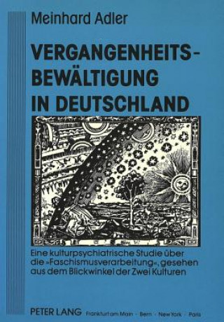 Kniha Vergangenheitsbewaeltigung in Deutschland Meinhard Adler