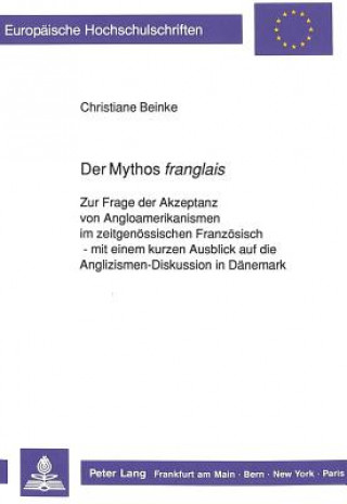 Carte Der Mythos Â«franglaisÂ» Christiane Beinke
