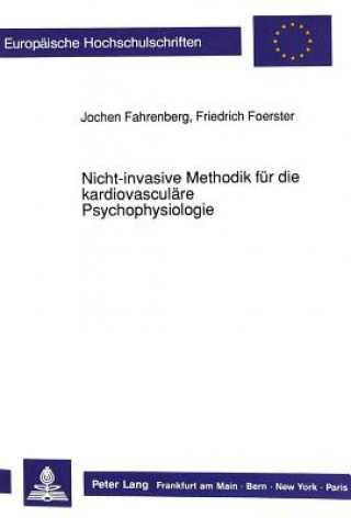 Boek Nicht-invasive Methodik fuer die kardiovasculaere Psychophysiologie Jochen Fahrenberg