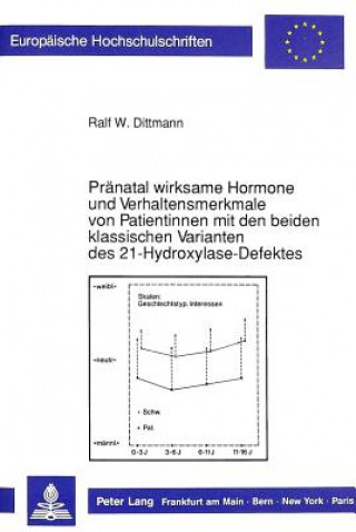 Kniha Praenatal wirksame Hormone und Verhaltensmerkmale von Patientinnen mit den beiden klassischen Varianten des 21-Hydroxylase-Defektes Ralf W. Dittmann