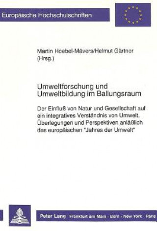 Könyv Umweltforschung und Umweltbildung im Ballungsraum Helmut Gärtner