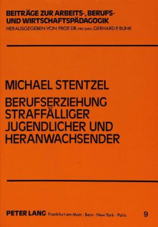 Book Berufserziehung straffaelliger Jugendlicher und Heranwachsender Michael Stentzel