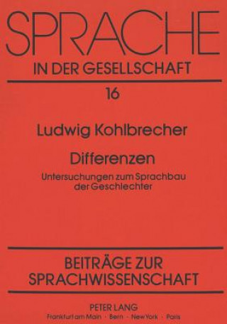 Knjiga Differenzen Ludwig Kohlbrecher