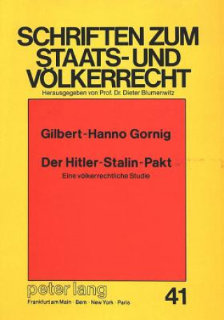 Book Der Hitler-Stalin-Pakt Gilbert Gornig