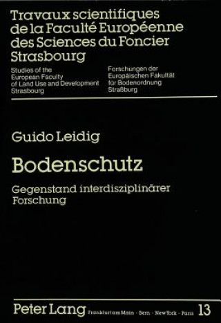 Книга Bodenschutz Guido Leidig