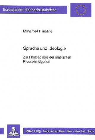 Kniha Sprache und Ideologie Mohamed Tilmatine