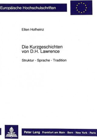 Kniha Die Kurzgeschichten von D.H. Lawrence Ellen Hofheinz