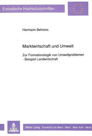 Kniha Marktwirtschaft und Umwelt Hermann Behrens