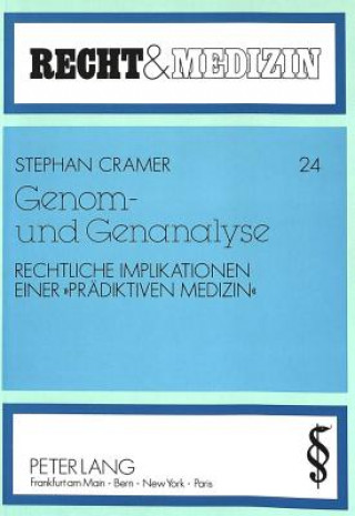 Könyv Genom- und Genanalyse Stephan Cramer