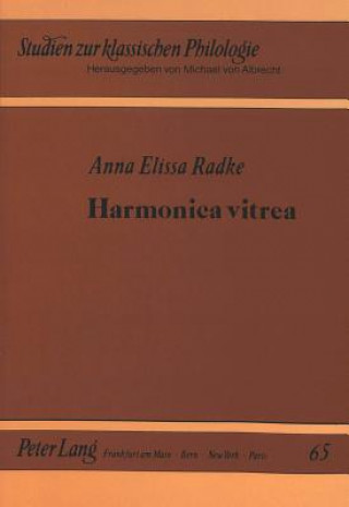 Knjiga Harmonica Vitrea Anna Elissa Radke