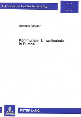 Carte Kommunaler Umweltschutz in Europa Andreas Schröer