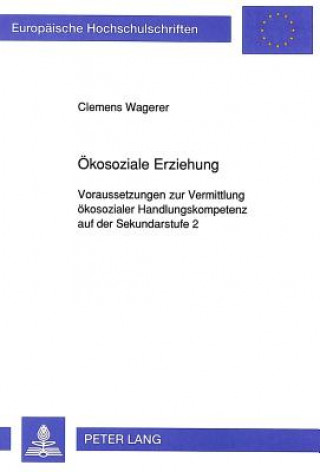 Knjiga Oekosoziale Erziehung Clemens Wagerer