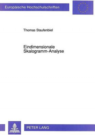 Carte Eindimensionale Skalogramm-Analyse Thomas Staufenbiel