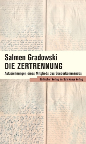 Könyv Die Zertrennung Salmen Gradowski