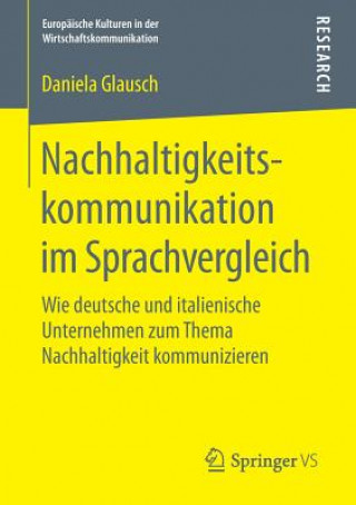 Книга Nachhaltigkeitskommunikation Im Sprachvergleich Daniela Glausch