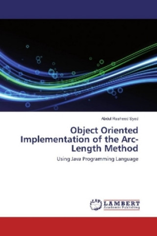 Knjiga Object Oriented Implementation of the Arc-Length Method Abdul Rasheed Syed