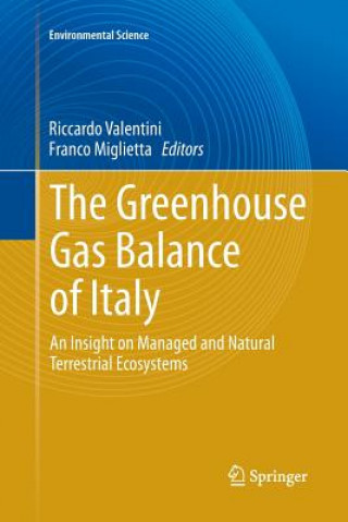 Kniha Greenhouse Gas Balance of Italy Franco Miglietta