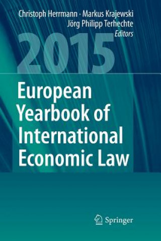 Book European Yearbook of International Economic Law 2015 Christoph Herrmann