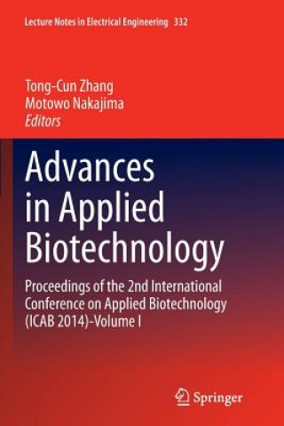 Kniha Advances in Applied Biotechnology Motowo Nakajima