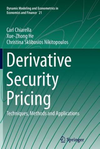 Carte Derivative Security Pricing Carl Chiarella