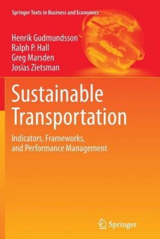 Boek Sustainable Transportation Gudmundsson