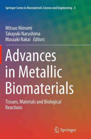 Книга Advances in Metallic Biomaterials Mitsuo Niinomi