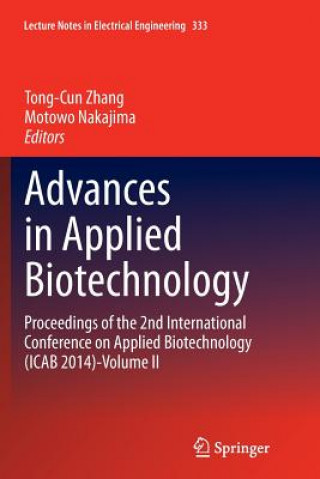 Kniha Advances in Applied Biotechnology Motowo Nakajima