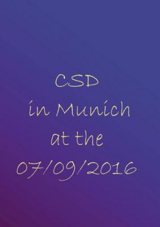 Kniha CSD in Munich at the 09.07.2016 Nicolaus Dinter
