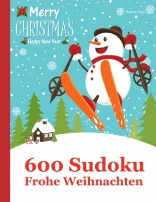 Książka 600 Sudoku - Frohe Weihnachten Hannah Mole