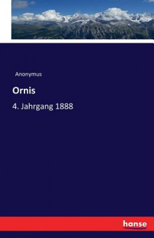 Knjiga Ornis Anonymus