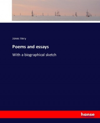 Kniha Poems and essays Jones Very