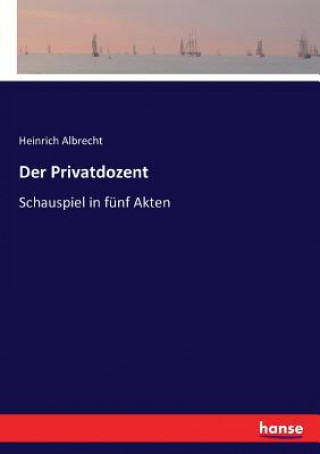 Kniha Privatdozent Heinrich Albrecht