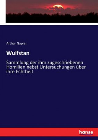 Libro Wulfstan ARTHUR NAPIER