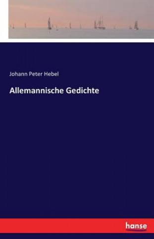 Livre Allemannische Gedichte Johann Peter Hebel