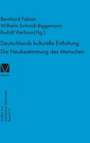 Könyv Deutschlands kulturelle Entfaltung 1763-1789 Bernhard Fabian