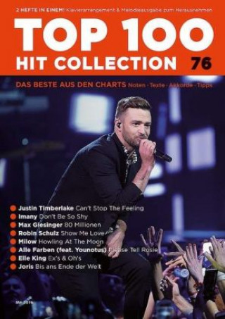 Materiale tipărite Top 100 Hit Collection 76. Klavier / Keyboard Uwe Bye
