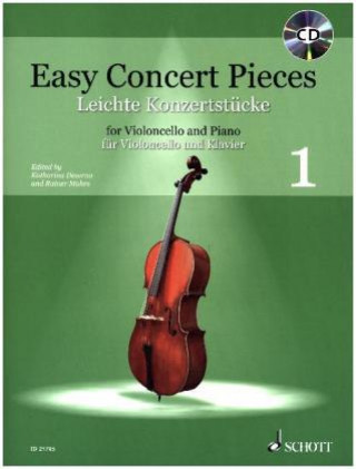 Drucksachen Easy Concert Pieces, Violoncello und Klavier. m. Audio-CD. Bd.1 Rainer Mohrs