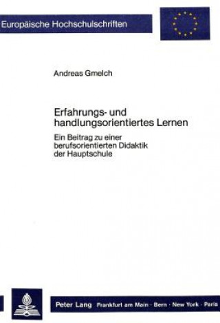 Kniha Erfahrungs- und handlungsorientiertes Lernen Andreas Gmelch