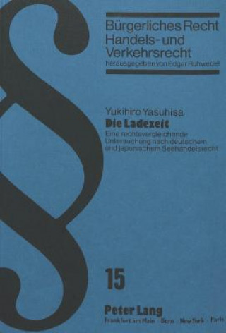 Kniha Die Ladezeit Yukihiro Yasuhisa