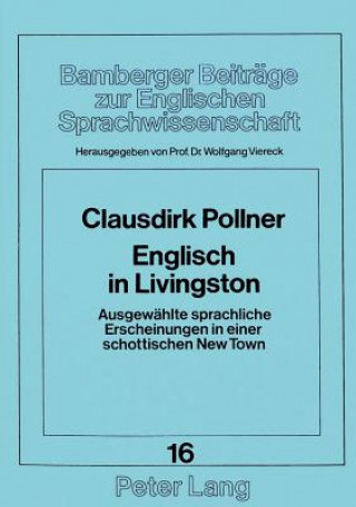 Kniha Englisch in Livingston Wolfgang Viereck