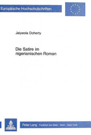 Kniha Die Satire im nigerianischen Roman Jaiyeola Doherty