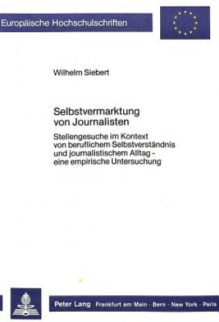 Carte Selbstvermarktung von Journalisten Wilhelm Siebert