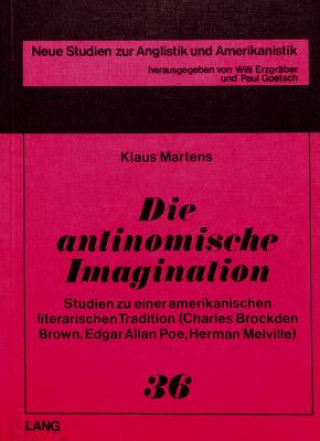 Kniha Die Antinomische Imagination Klaus Martens