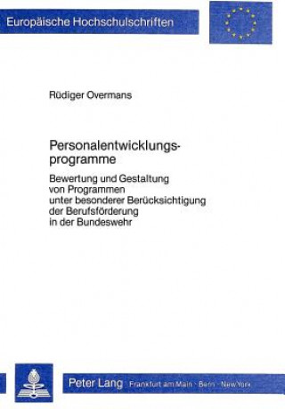 Buch Personalentwicklungsprogramme Rüdiger Overmans