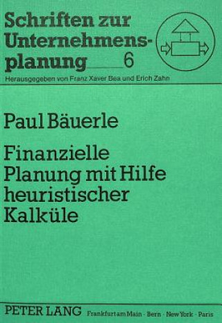 Carte Finanzielle Planung mit Hilfe heuristischer Kalkuele Paul Bauerle