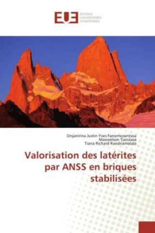 Книга Valorisation des latérites par ANSS en briques stabilisées Onjanirina Justin Yves Fanomezantsoa